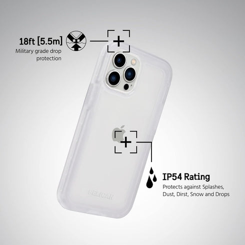 Pelican – Marine Active Series – Water-Resistant Case Cover for iPhone 13, Dust and Splash Proof Case Cover Designed to Fit Nicely in Pocket – 18f...