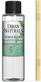 Urban Naturals Stress Relief Eucalyptus Spearmint Reed Diffuser Oil Refill | Fill Your own DIY Diffuser Bottle! Includes Replacement Reed Sticks...