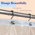 Epica Strongest Heavy-Duty Clear Vinyl Shower Curtain Liner –72 inches x 72 inches (Clear)...