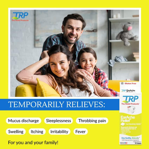 The Relief Products Earache Relief Tablets, 70 Count...