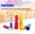 Glarks 300pcs 22-16 / 16-14 / 12-10 Gauge Insulated Quick Splice Female / Male Bullet Crimp Terminals Connectors Assortment Kit...