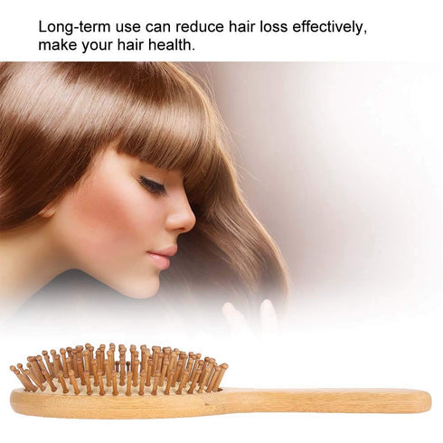 Massage Scalp Promote Blood Circulation Anti-Static Hair Comb, Wooden Hair Comb, Wooden Hair Brush Massage Comb for Hair Care Hairdressing Supplie...