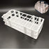 3 Packs Plastic Test Tube Rack, 21 Holes Lab Test Tube Rack Holder for 30mm Test Tubes, White, Detachable (21 Holes)...