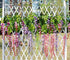 DearHouse 12 Pack 1 Piece 3.6 Feet Artificial Fake Wisteria Vine Ratta Hanging Garland Silk Flowers String Home Party Wedding Decor (Pink)...