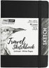 Pro Art Premier Sketch Book Travel 6"x 4" White 74lb Black 80 Sheets, Sketch Book, Sketchbook, Drawing Pad, Sketch Pad, Drawing Paper, Art Book, D...