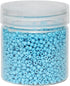 Opaque Light Blue Color Loose Seed Beads About 4000pcs in Box 8/0 Glass Craft Seed Beads for Jewelry Making, Hole 0.7mm (Light Blue)...