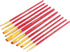 Transon 20pcs Artist Painting Brush Set for Acrylic Watercolor Gouache Hobby Craft Face Rock Painting Hot Pink...