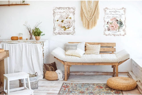 Redesign DÉCOR TRANSFERS® – Floral Home 11?X 15? Each Design 655350635527...