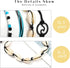 Boho Layered Anklet Bracelets Shell Rope Simmer Beach Foot Chain for Women...