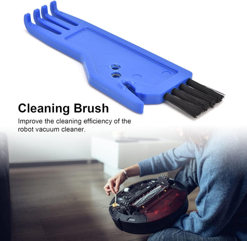 Brush, ABS Dust Brush Fit for Vacuum Cleaner Sweeping Robot Handheld Vacuum Cleaner Parts(Blue)...