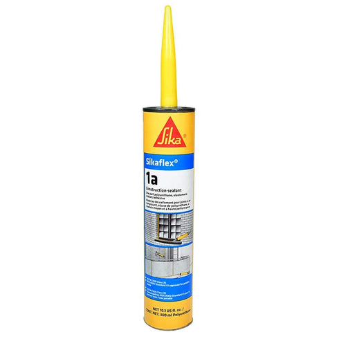 Sikaflex 1A Polyurethane Premium Grade High Performance Elastomeric Sealant, 10.3 fl oz Capacity, Black...