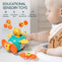 3 in 1 High Chair Toys with Suction Cups Spinner Baby Toys for Babies 6-12 Months,Infant Teething Tray Rattle Bath Toys for Babies 12-18 Months To...