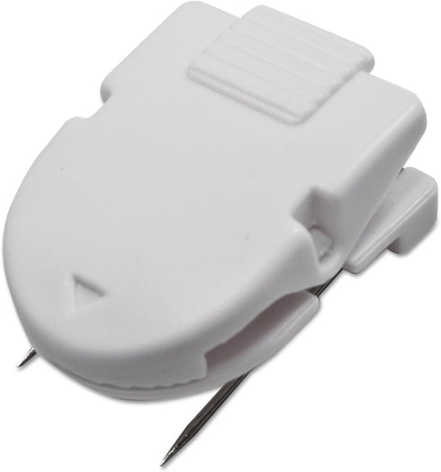ADVANTUS Panel Wall Clip for Fabric Panels, Standard Size, 40-Sheet Capacity, Pack of 20, White (75301)...