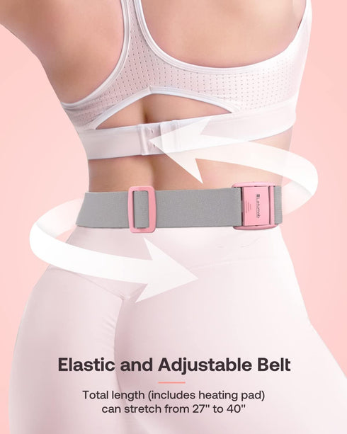 Heating Pads for Period Cramps, FSA HSA Eligible, Portable Cordless Menstrual Heating Pad, Period Pain Relief Heated Pad, Back or Belly Heating Pa...