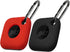 Geiomoo Silicone Case for Tile Mate 2024, Tile Mate 2022, Soft Scratch Resistant Cover with Carabiner (2 Pack Black+Red)...