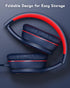 Wired Headphones with Microphone, K16 On-Ear Headphones for Kids with 3.5MM Jack, Foldable Stereo Bass Headphones for Teens School Amazon Kindle, ...