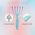 2Pack Head Massager for Hair Growth - Scalp Stimulating Handheld Massager for Deep Relaxation & Stress Reduction - Portable Spa Tool for Home, Off...