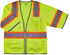 Ergodyne - 24169 Reflective Safety Vest, ANSI Class 3, Hi Vis Two Tone, 6 Easy Access Pockets, GloWear 8346Z,Lime, 4X-Large-5X-Large...