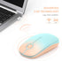 Unipows Wireless Mouse - 2.4G Slim Portable Computer Mouse with Nano Receiver, Less Noise Mobile Optical Mice for Notebook, PC, Laptop, Computer, ...