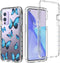 Case for OnePlus 9 Case, for OnePlus 9 5G Clear Case for Girls, Soft TPU 360 Full Body Shockproof Hybrid Bumper Crystal Clear Phone Case Cover for...