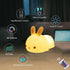 YOTOZU Cute Bunny Night Light, USB Rechargeable Cute Night Ligh with Touch Sensor and Remote Control 4 Modes 16 Colors Kid Night Light for Girls, ...