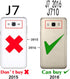 ELISORLI Compatible with Samsung Galaxy J7 2016 Case Rugged Thin Slim Cell Accessories Anti-Slip Fit Rubber TPU Mobile Protection Full Body Grip B...