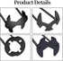 Basin Wrench, 7 Sizes Sink Wrench Set Universal Under Sink Plumbers Wrench, Multifunctional Sink Wrench Universal Under Sink Plumbers Wrench, Fauc...