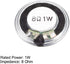 uxcell 1W 8 Ohm Micro Internal Speaker Magnet Loudspeaker 20mm Dia 6pcs...
