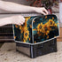 2 Slice Toaster Cover Splash Oil Painting Sunflower Plus Size Toaster Dust Cover Microwave Oven Cover Dust and Fingerprint Protection (14x14")2PCS...