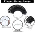 Novellaire 7-Piece Ring Sizer Measuring Tool for Both Men and Women. Includes Finger Ring Measurer, Ring Sizers, Ring Making Kit, Ring Mandrel, an...