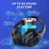 B7 Pro. Over The Ear Headphones Wireless Bluetooth 65 Hours Playtime Foldable Deep Bass HIFI Stereo Wireless Headsets with Mic Lightweight Memory ...