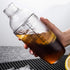 FEOOWV Plastic Cocktail Shaker, Hand Drink Mixer Boba Tea Shaker Cup with Scales,Bar Tool Transparent (24 oz / 700cc)...