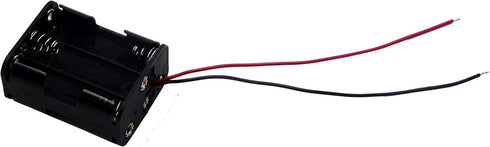 (Pack of 3 6 AA Battery Holder, 9v AA Battery Holder, 6 AA Battery Holder with Leads...