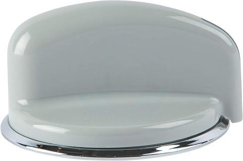 UPGRADED Lifetime Appliance 2 x WH01X10462 Control Knob Compatible with General Electric Dryer (Grey)