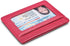 Unisex-Adult's Petite Credit Card Holder Leather Slim Minimalist Wallet, Rose with Id Window, Classic...