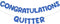 Fulmoon Pre Strung Congratulations Quitter Glitter Banner Funny Retirement Banner Retirement Party Decorations Retirement Party Supplies Garland f...