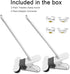 2 Pack Baby Monitor Mount Compatible with HelloBaby HB6550 HB65/HB66/HB248,Nanit Pro Smart Baby Monitor & Flex Stand, Flexible Clip Clamp Mount Lo...