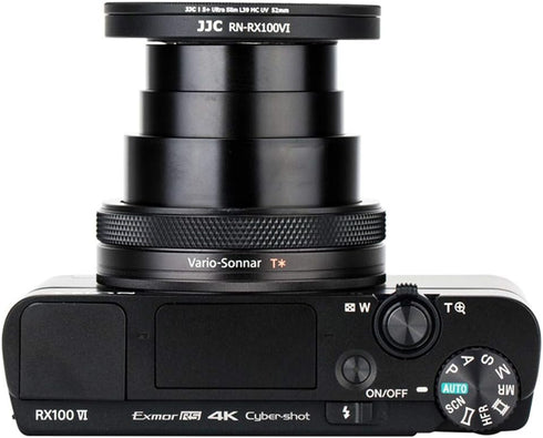 JJC Dedicated Metal Filter Adapter Lens Adapter for Sony ZV-1 II RX100 VII VI RX100M7 RX100M6 for Canon G5X Mark II Installing 52mm UV CPL ND Filt...