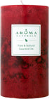 Aroma Naturals Holiday Orange, Clove and Cinnamon Essential Oil Scented Pillar Candle, Warm Spice, 2.75 inch x 5 inch...