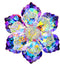 Shining Crystal Flower Brooch For Women Handmade Lapel Pin Jackets Clothes Badge Party Accessories Jewelry Gifts for Bridal Women Girl...