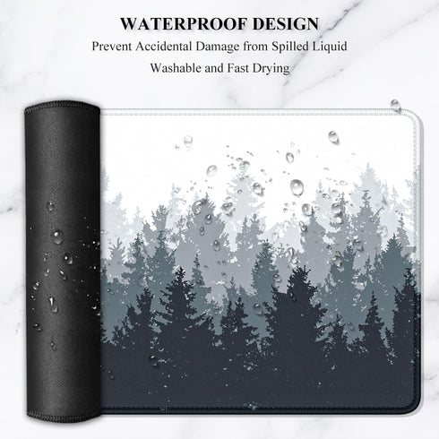 Large Mouse Pad, Desk Mat, Gaming Mouse Pad, XL XXL Mouse Pad for Desk, Desk Pad for Keyboard Mice, Desk Matt for Desktop, Extended Long Mousepad ...
