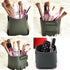 2 Pack Desktop Storage Box Organizer Collapsible Square Basket Bin Pen Holder for Makeup Brushes Gadget Cosmetic Pencil Lipstick Sunglasses Phone ...