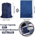 Washable Travel Laundry Bag with Drawstring (3 Pack), Large Dirty Clothes Bag Fit a Laundry Basket or Clothes Hamper, Enough to Hold 4 Loads of La...
