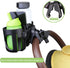 Stroller Cup Holder with Phone Holder, 3-in-1 Bottle Holder, 360 Degrees Rotation Drink Holder for Wheelchair, Stroller, Bike, Walker, Scooter, Bi...