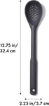 OXO Good Grips Silicone Slotted Spoon, us:one Size, Peppercorn...