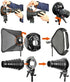 Godox S Type Bracket Bowens Mount Holder for Speedlite Flash Snoot Softbox Beauty Dish Reflector Umbrella...