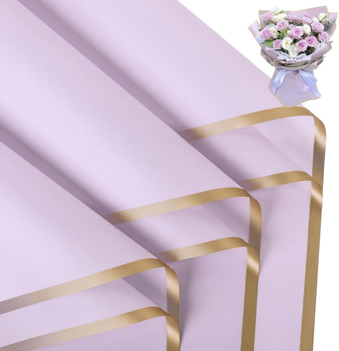 FUHITIM 20 Sheets Flower Wrapping Paper - Waterproof Floral Bouquet Packaging Paper for DIY Crafts?Florist Supplies Packaging Paper for Wedding Bi...