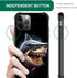 DJSOK Case Compatible with iPhone 13 Mini, Golden Toothed Shark Case for iPhone 13 Mini for Man Boys Girls Dual Layer Shockproof Rugged Cover Patt...