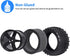 Hobbypark Front and Rear Tires & Wheels Set 12mm Hex Hubs Foam Inserts for Redcat HPI Exceed RC 1/10 Off Road Buggy Tyre (4-Pack)...