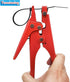 Zip Tie Tool - Zip Tie Gun for Tensioning and Cutting Plastic Nylon Cable Ties of Width Under 3/8 Inch...
